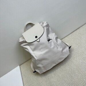 Longchamp Le Pliage Club Foldable Nylon Backpack